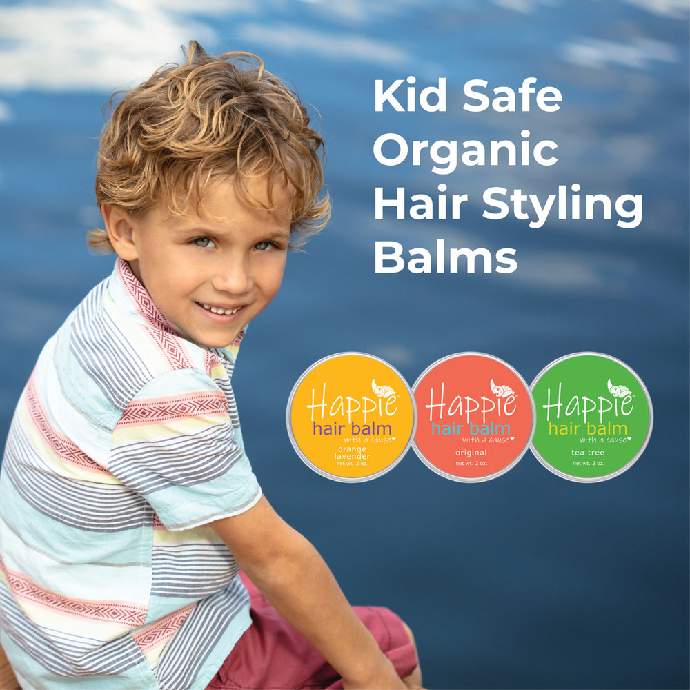 Balm Pomade 3 Pack Organic Hair Happie – Bundle